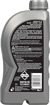 Carlube Triple R 10W-40 ACEA A3 B4 API SL 1L Semi Synthetic Oil view 2