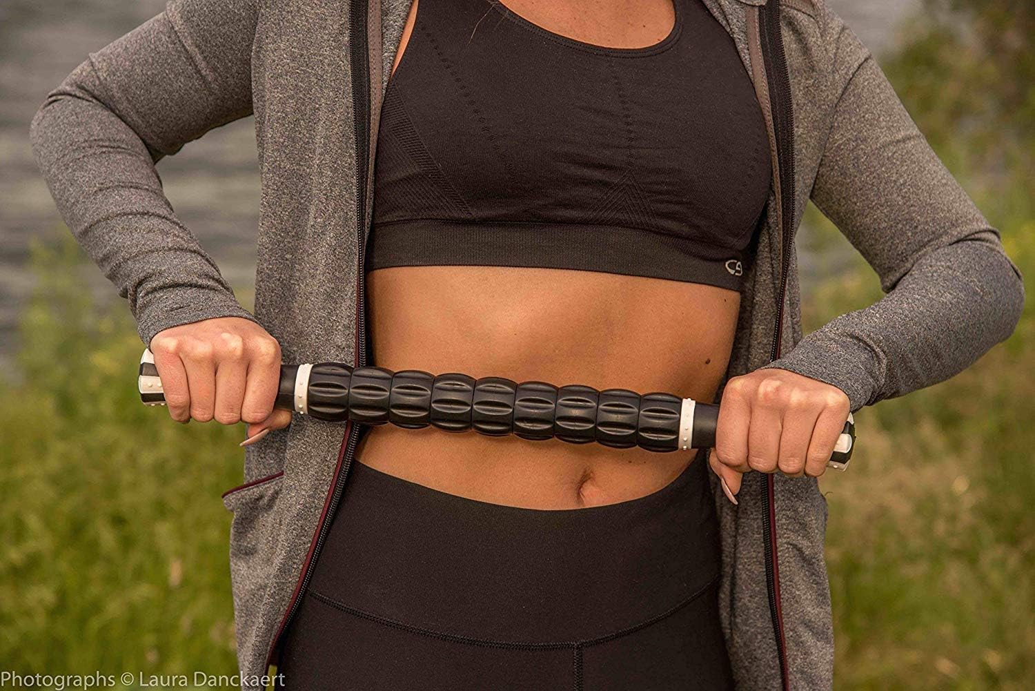 Premium Muscle Roller Massage Stick (18") - The Perfect Tool for Sore and Tight Muscles, Relieving Muscle Pain/Soreness, Exercise and Sports Performance, and Increased Flexibility: Health & Personal Care