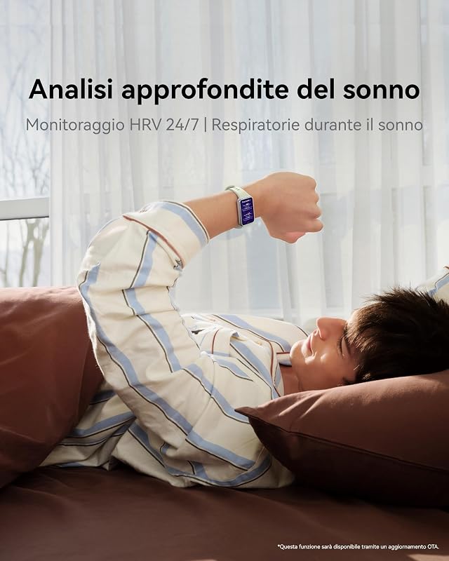Band 11 Smartwatch, Display da 1.62" Super Luminoso, Nero
