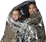 通用 Emergency Thermal Blanket 30 Pack Survival Reflective Foil First Aid Silver view 3