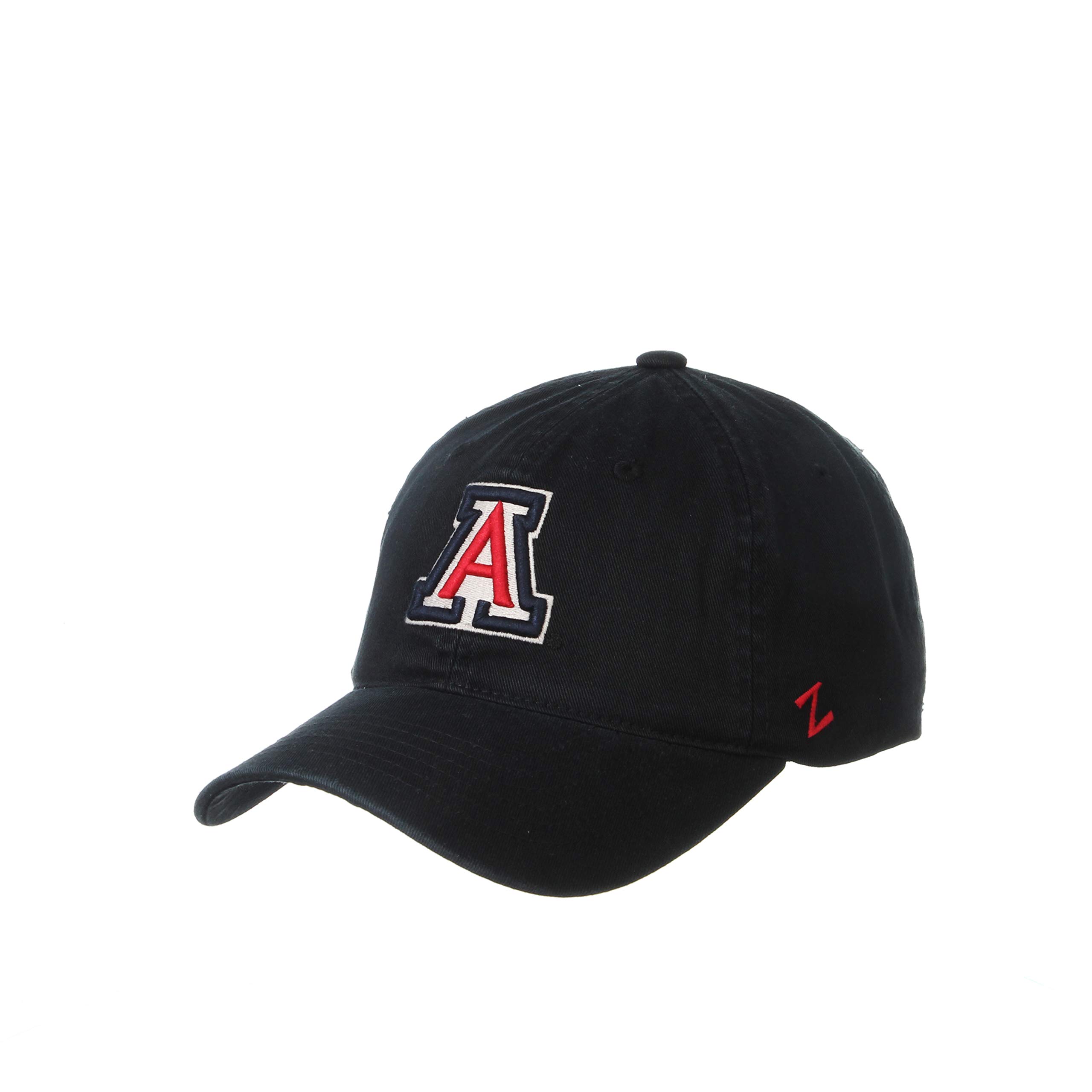 Zephyr ZHATS Men's Adjustable Scholarship Hat, Arizona Wildcats Black, Standard Size