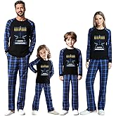 FunoSoul Hanukkah Pajamas for Family Hanukkah Family Pjs Matching Sets With Pocket