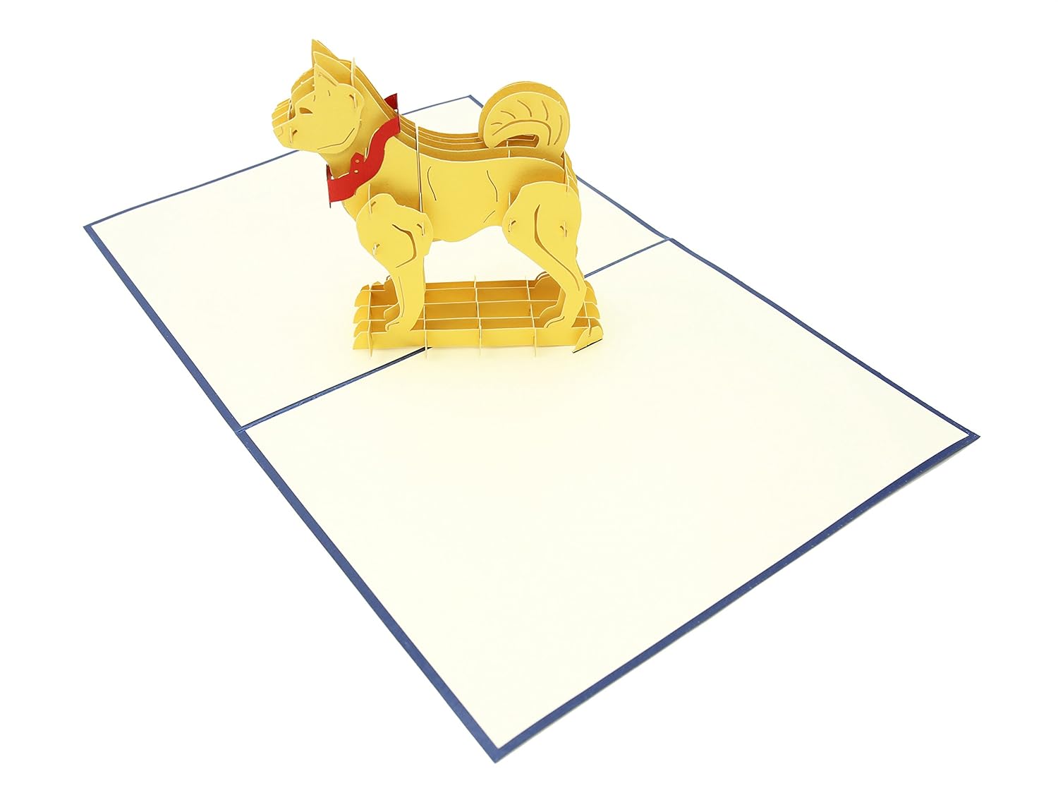 PopLife Happy Dog 3D Pop Up Card, 3D Card for All Occasions - Puppy Lovers Gift