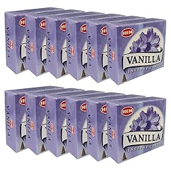 Vanilla Incense Cones and Cone Incense Burner