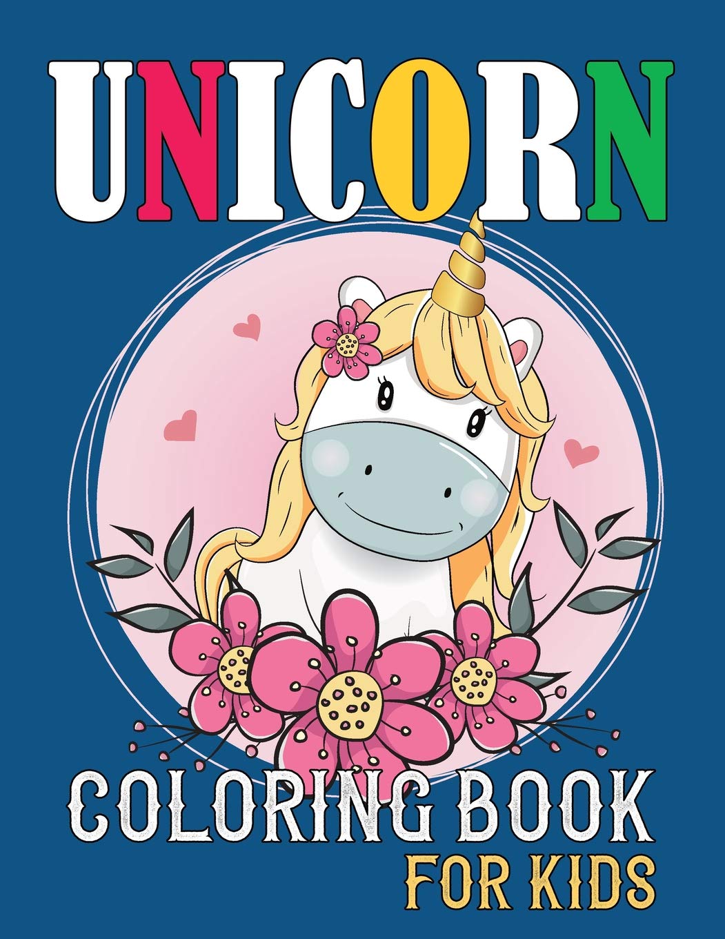 Unicorn Coloring Book For Kids Unicorn Colouring Book For Kids In Large Print Unicorn Coloring Book Easy Coloring Sparkle Annie 9781077051133 Amazon Com Books