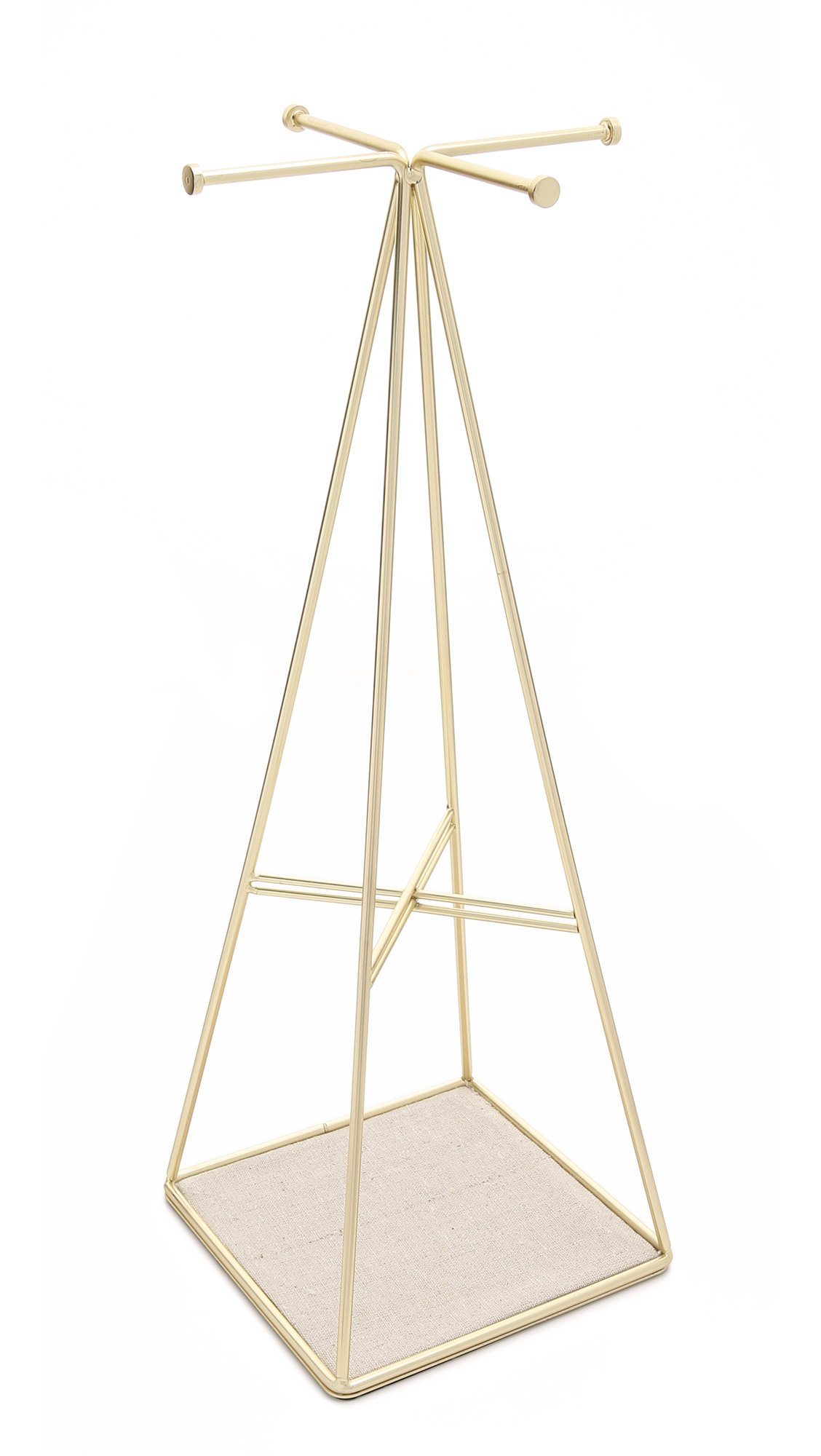 Umbra Prisma Jewelry Stand, Matbrass