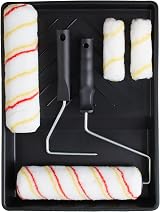 Fit For The Job 7 Piece Emulsion Paint Roller Set 9in & Mini Rollers view 2