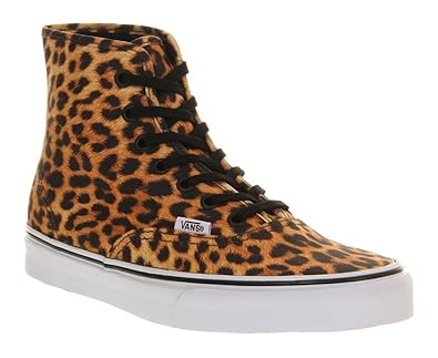 leopard print high top vans