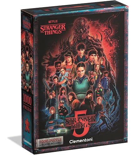 Amazon.com: Clementoni - Stranger Things Things-1000 Pieces