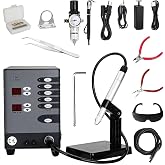 LVCHEN Pulse Arc Welder Permanent Jewelry - Jewelry Welder,110v Permanent Jewelry Welder Kit,100a Welder for Permanent Jewelry