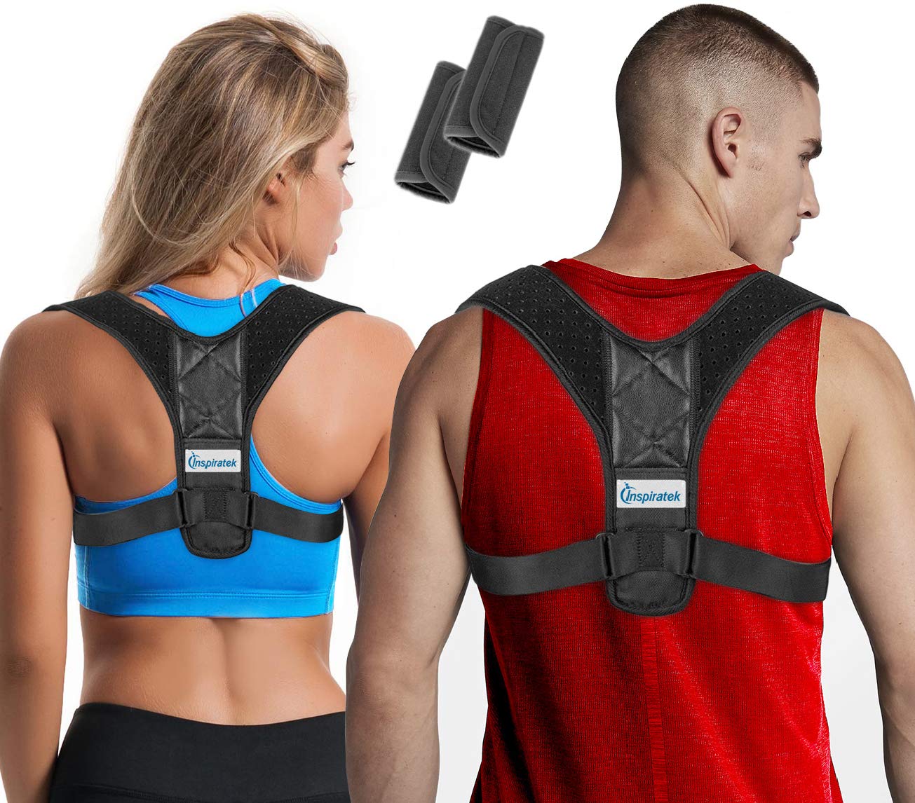 Buy Posture Corrector for Women and Men + Underarm Pads, Adjustable Clavicle Brace Perfect for