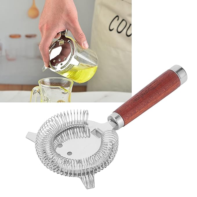 Buy Cocktail Strainer, Bar Strainer Bartending Accessory Fine Mesh