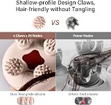 arboleaf Electric Scalp Massager Waterproof Head Massager with 8 Silicone Heads view 7