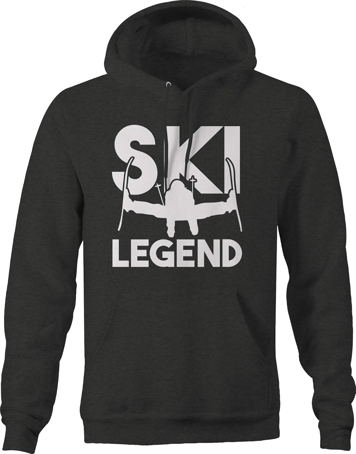 Ski Legend Skier pro Sports Slopes Snow Skiing Hoodies for