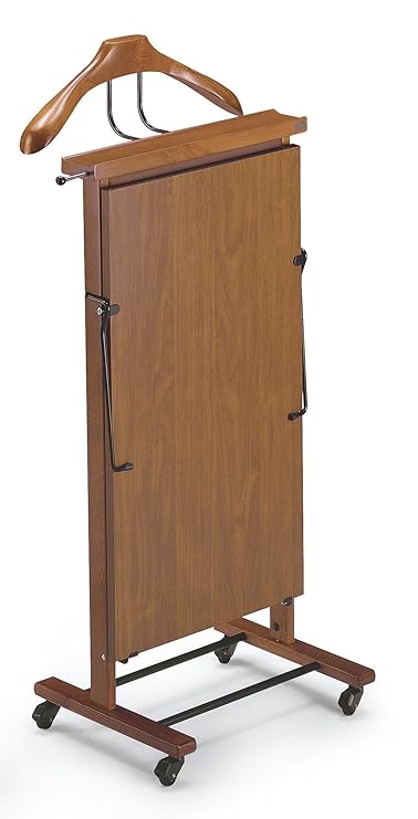 Aris Eurostir - Elektrischer Hosenbügler In Massiver Buche - Made in Italien - Kirsche Farbe