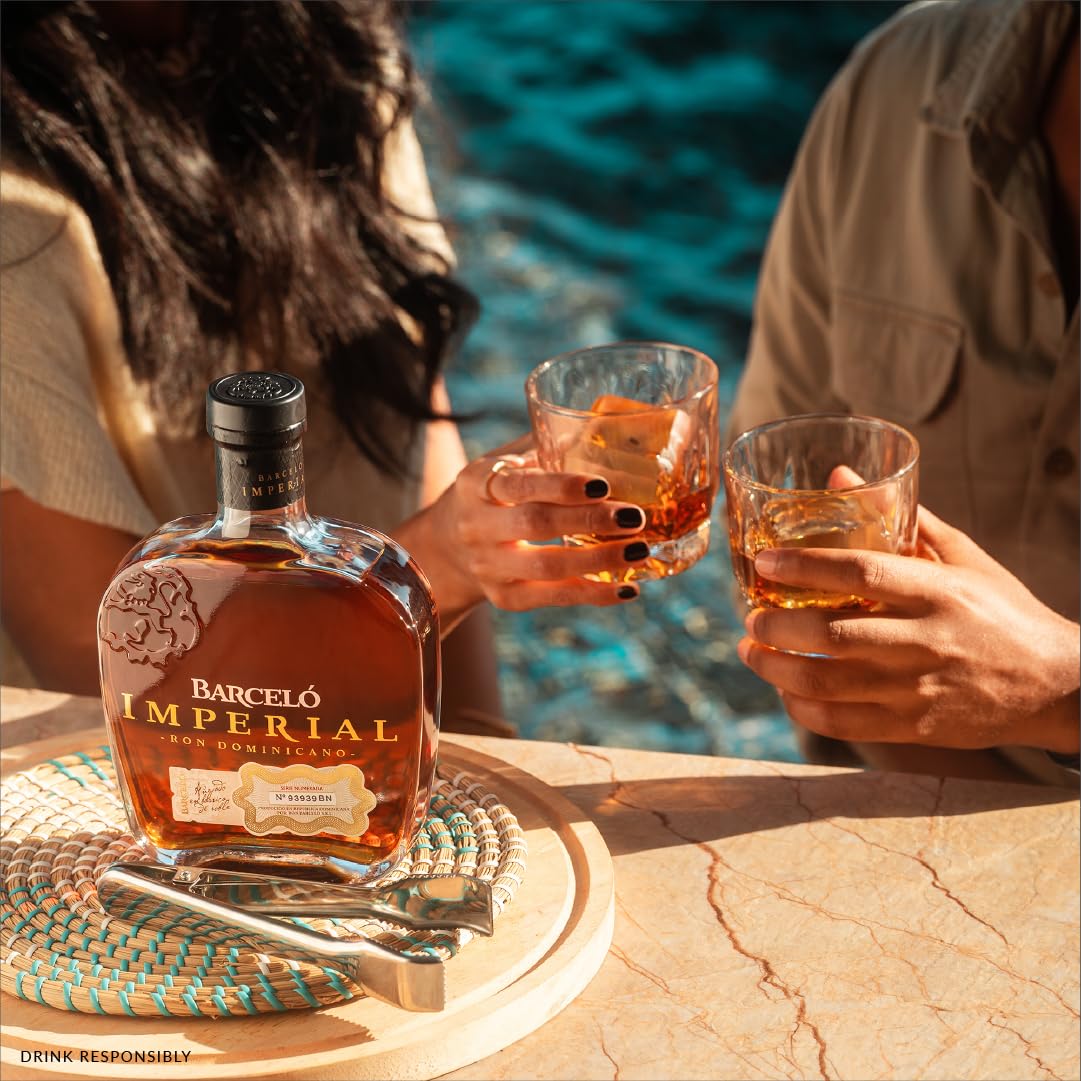 RON BARCELÓ IMPERIAL RON DOMINICANO Rum (1 x 0,7 l) 38% vol. - In edler Geschenkbox - Vielfach preisgekrönter, aromatischer Rum, blended in der Dominikanischen Republik 3