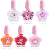 LOPHE Rainbow Color Kids Nail Varnish Set Non-Toxic Peel-Off Quick Dry view 6