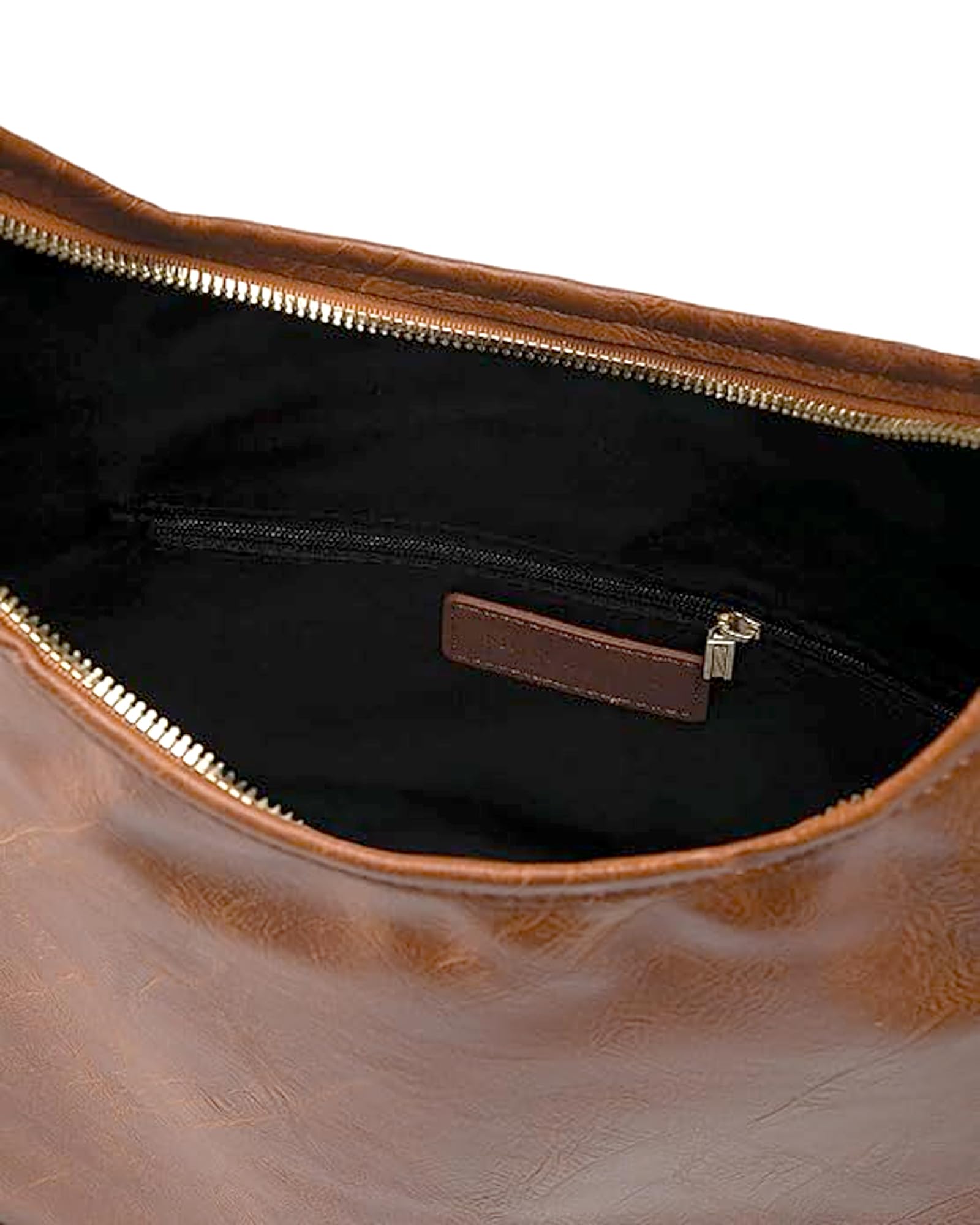 NEWBELLA Women's Hobo Purse - Faux Leather Shoulder Bag & Tote Handbag, Spacious Work Bag for Commute & Daily Use