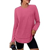 XIEERDUO Women's Workout Tops Long Sleeve Quick Dry UPF 50+ Sun Protection Shirts for Hiking Running S-3XL