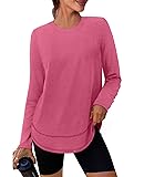 Long Sleeve Shirts Swim Rash Guard Athletic Tops Uv
