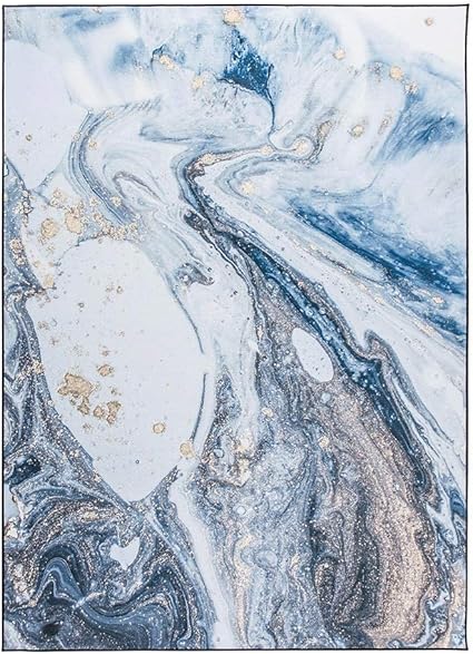 YUNVWUGUA 1.4 * 2.0m Antideslizante Moderno Simple Individual con