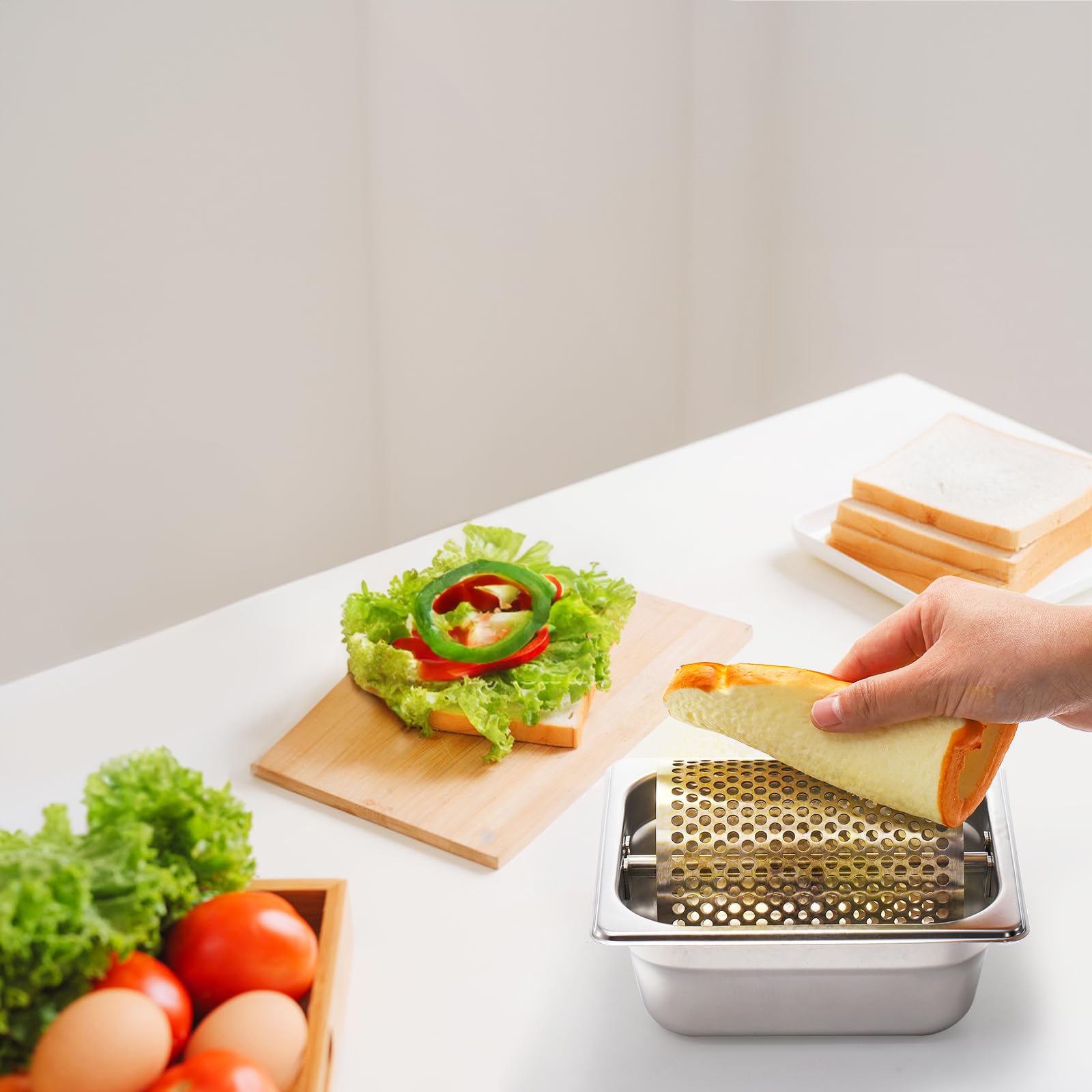 Mua ZEAYEA Stainless Steel Butter Wheel, Butter Roller to Spread Butter ...