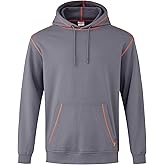 VANDISI FR Hoodies for Men Flame Resistant Pullover 10.5oz FR Sweatshirt Heavy Weight 100% C Hooded Shirt