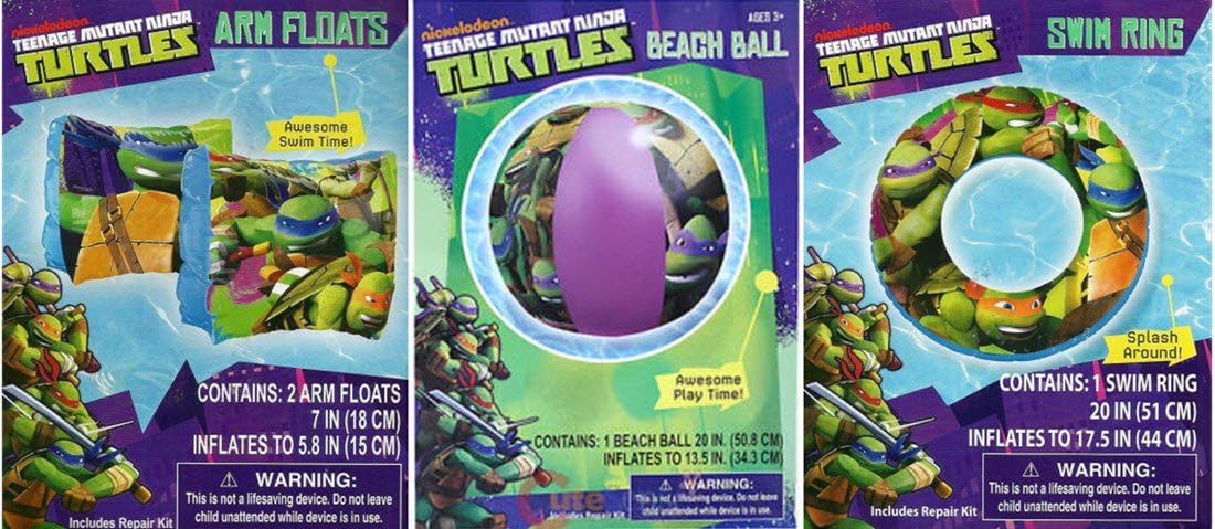 ninja turtle floaties