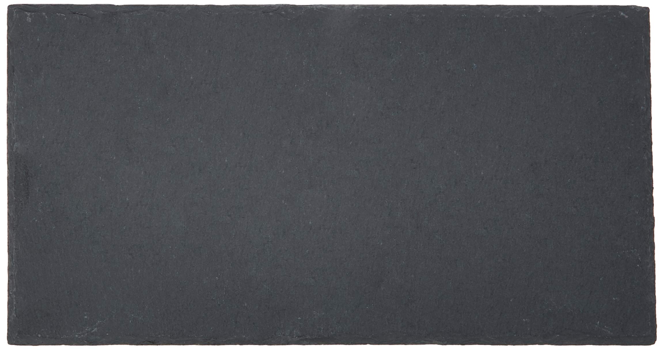 Genware NEV-SLTN-2513 Natural Edge Slate Platter, 25 cm x 13 cm