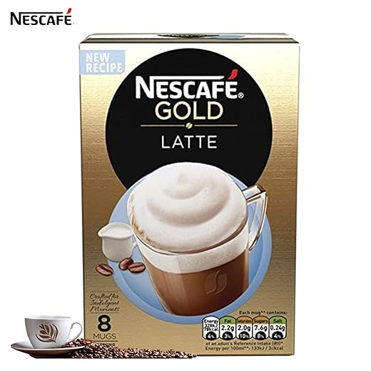 Nescafe Gold Latte Pouch, 156 g