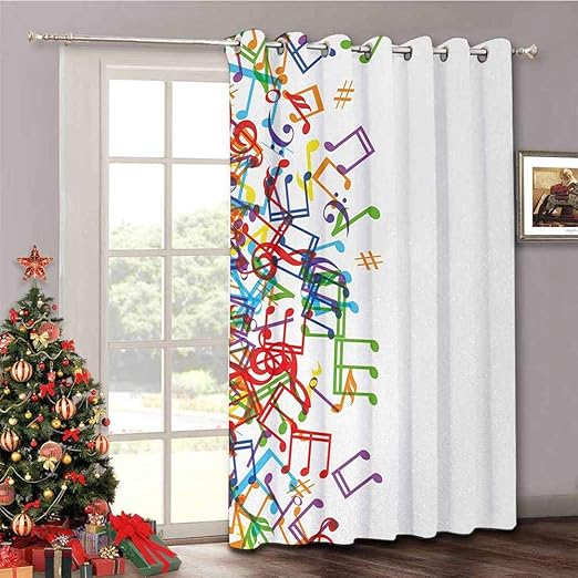 HouseLook - Cortina de Puerta corredera para Patio, diseño de Siluetas