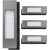 Replacement Filters Compatiable with Yeedi Vac 2 Pro/Vac/Vac Max/Vac Station Robot, Vacuum Cleaner Accessories Replacement Parts,Pack of 4