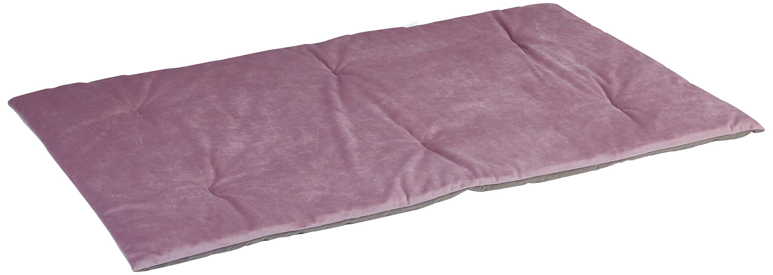 Ferplast Cat and dog blanket BARON 110, Mattress Pet bedding, Double-face, Soft velvet, Washable, 110 x 70 cm, Pink