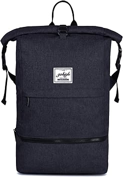 backpack with laptop sleeve and shoe compartment