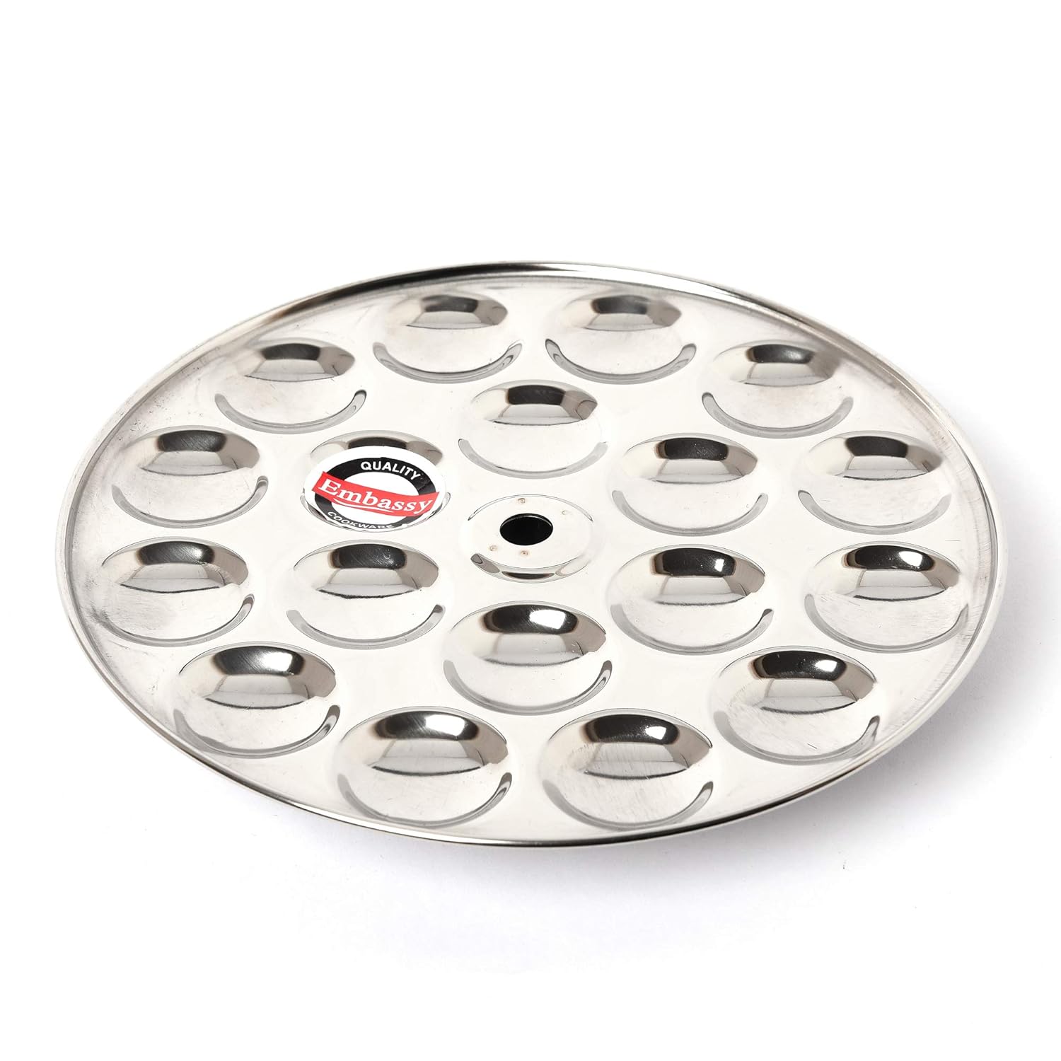 Buy Embassy Stainless Steel Special Mini Idli Plate Without Stand