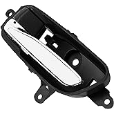 Inside Door Handle Left Driver Side fit for 13-17 Nissan Altima Pathfinder | Front or Rear Replacement for 2013 2014 2015 2016 2017 Nissan Altima Sedan Pathfinder Titan, Interior, 80671-3TA0D