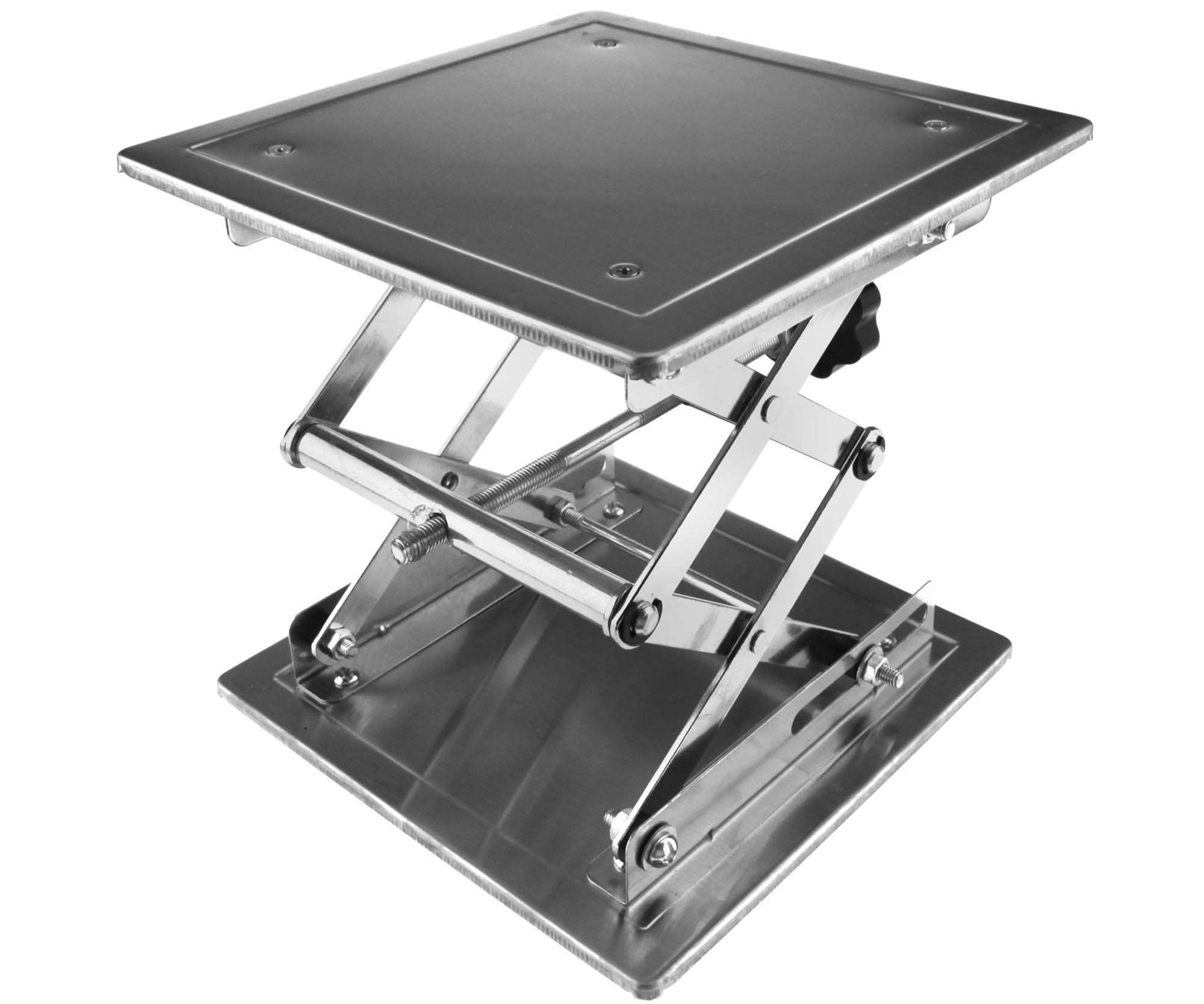 ENET 20X 20CM Stainless Steel Lift Countertop Lifting Platform Jack Lab Laboratory