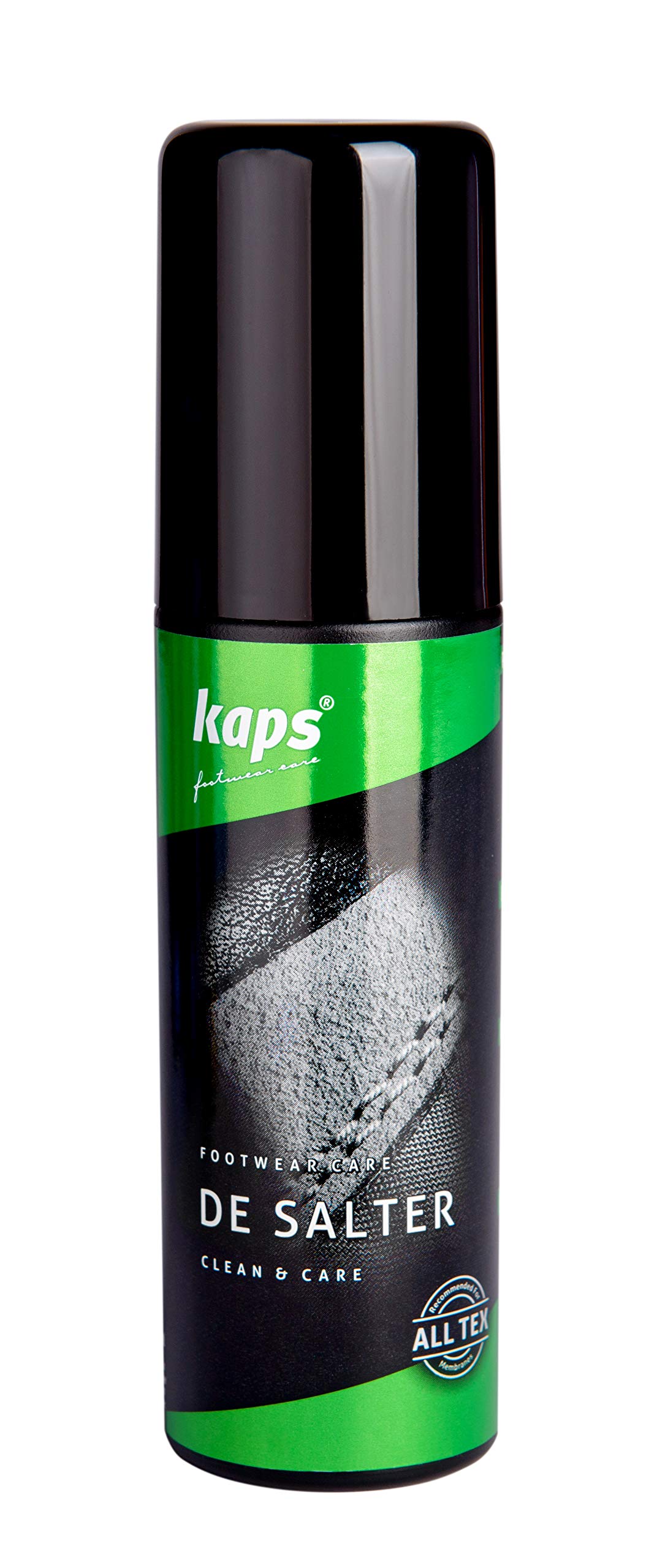 Kaps De Salter, Shoe Water Salt Snow Stain Remover Cleaner, Shoes And Boots, 75.00ml, Transparent (Neutral)
