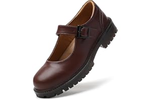 XMM Mary Jane Shoes Women Flat Mary Janes for Womens Comfort Dressy Casual School Cute Non-Slip Work Shoes
