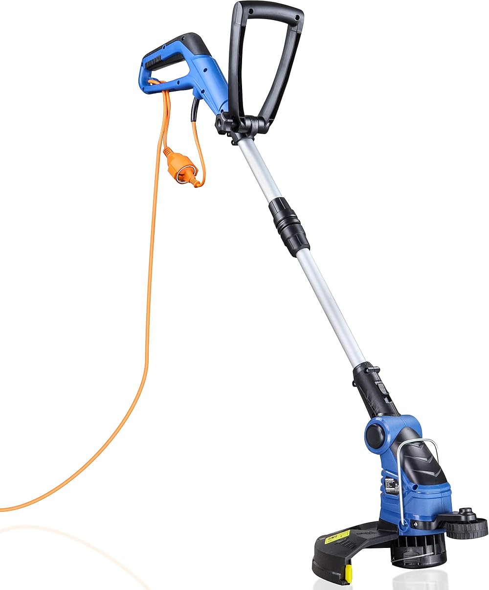 Hyundai 600W 2-in-1 Grass Trimmer Lawn Edger 30cm Width 10m Cable 3 Year