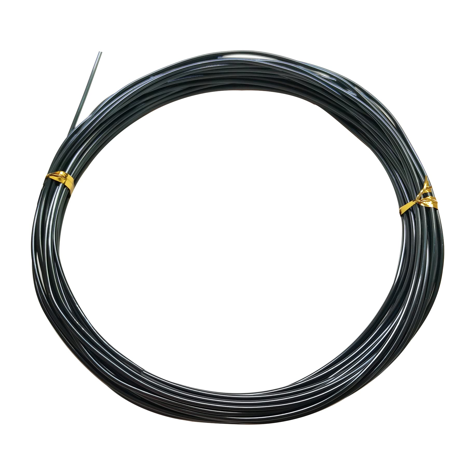 Aluminum Craft Wire 12 Gauge 2mm 10m Anodized Black Al Wires Bead Model Making Art Craft DIY Embellishment Decoration Florist Supplies