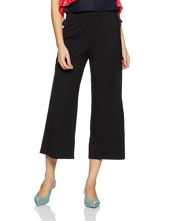 Buy Forever 21 Women's Slim Fit Pants (260160_Black_Medium) at Amazon.in
