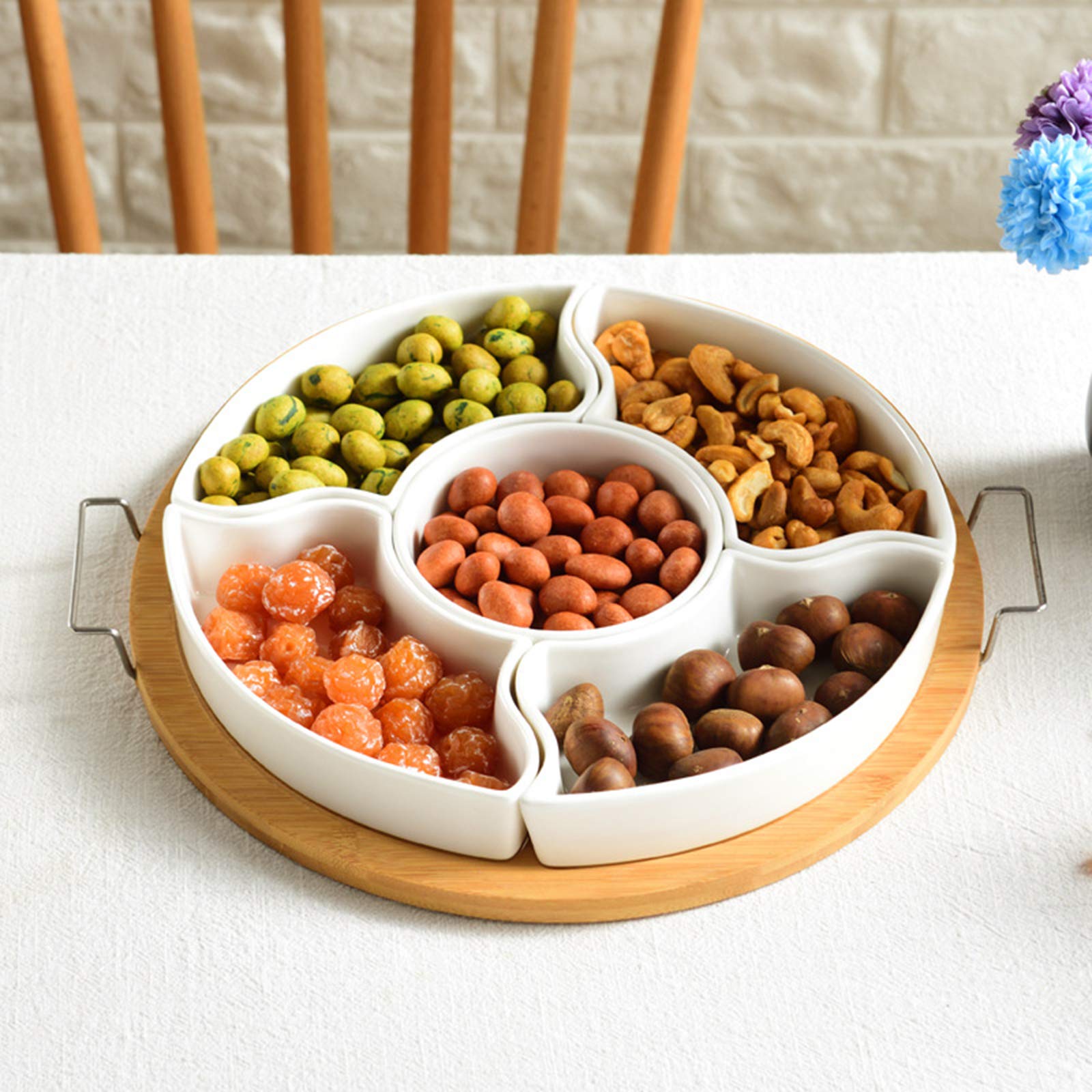 Ceramic Divided Serving Dishes