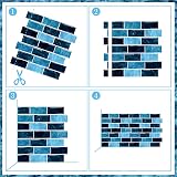 HPNIUB 2D Peel and Stick Wall Tiles 30x30cm 10 Sheets Moroccan Mosaic Backsplash view 7
