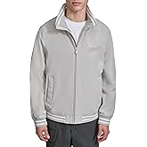Champion Men's Water Resistant Varsity Bomber Jacket With Flex Stand Collar