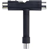 Abrazo All-in-One Skate Tools Portable Skateboard Accessory with T-Type Allen Key and L-Type Phillips Head Wrench Screwdriver for Skateboards, Longboards, Cruisers
