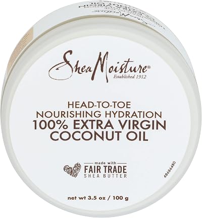 Shea Moisture 100% Extra Virgin Coconut Oil 3.2 Oz Hydrating Skin Moisturizer