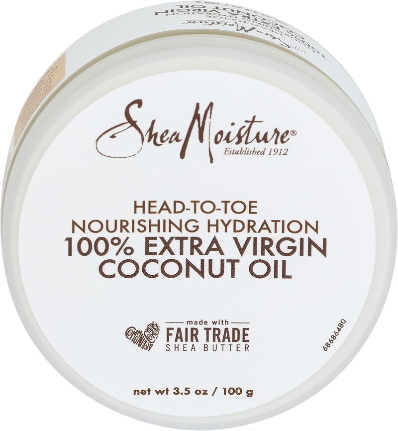 Shea Moisture 100% Extra Virgin Coconut Oil 3.2 Oz Hydrating Skin Moisturizer
