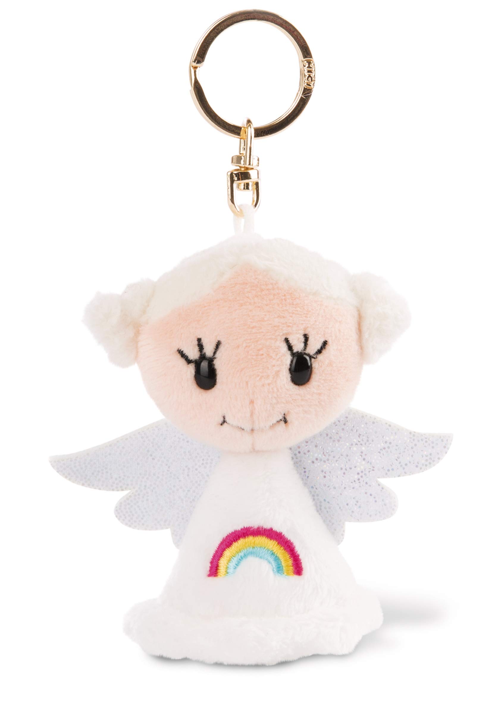 NICI Key ring Guardian Angel GOOD LUCK 9cm with rainbow