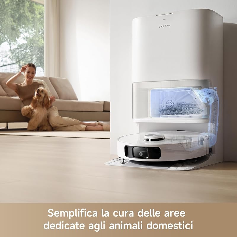 L10s Ultra Gen 2 Robot Aspirapolvere, Aspirazione 10.000 Pa
